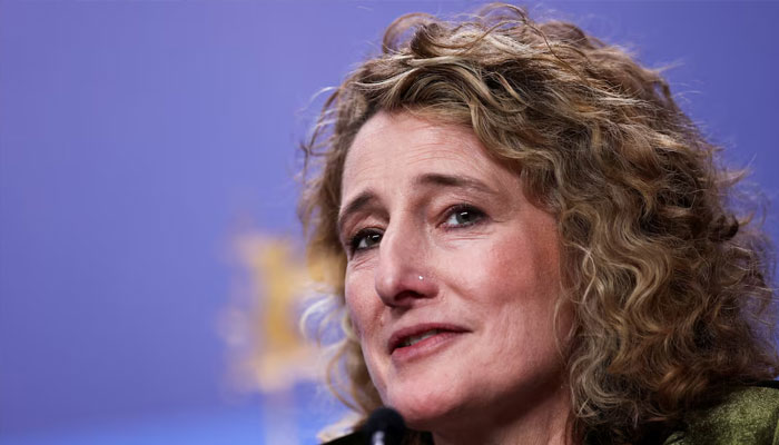 Berlin Festival Director Tricia Tuttle attends a press conference for the movie No Good Men at the 76th Berlinale International Film Festival in Berlin, Germany, February 12, 2026.—Reuters