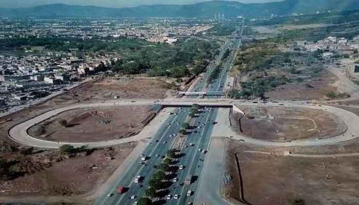 The Faizabad Interchange in Rawalpindi. — The News/File