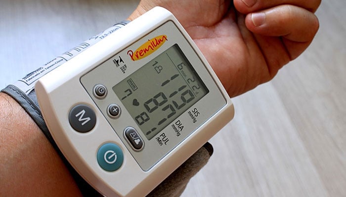 Representational image of a digital blood pressure monitoring device. — Pixabay/File