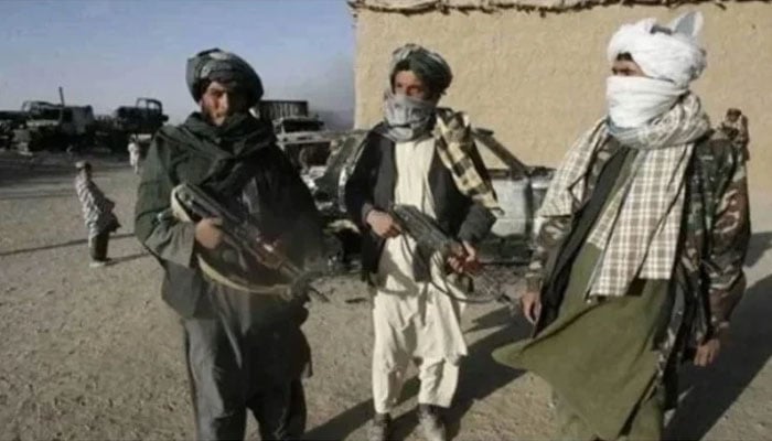 The representational image shows Afghan Taliban fighters. — AFP/File