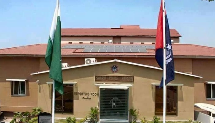 A view of a police station in KP. — Facebook@ImranKhanOfficial/File