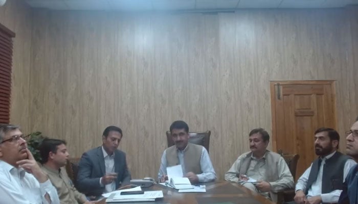 An image from an online e-khuli kutchehry organised by the Energy and Power Department on March 9, 2026. — Screengrab via Facebook@EPDGovtKP