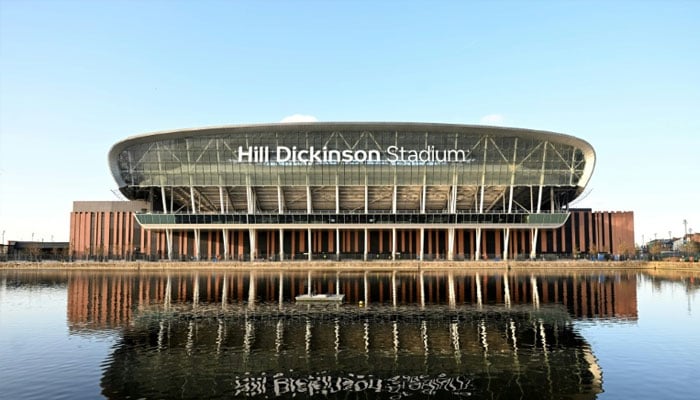 Evertons new Hill Dickinson Stadium in the British port of Liverpool is drawing in the crowds, as the club seeks to boost revenues. —AFP/File