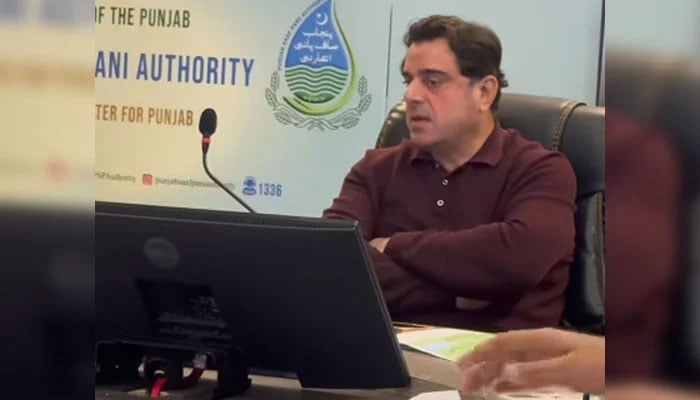 Provincial Minister for Housing and Urban Development Bilal Yasin is seen in this image on February 21, 2026. — Screengrab via Facebook@Bilal Yasin Official