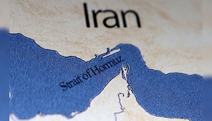 A map showing the Strait of Hormuz and Iran is seen in this illustration taken June 22, 2025. — Reuters
