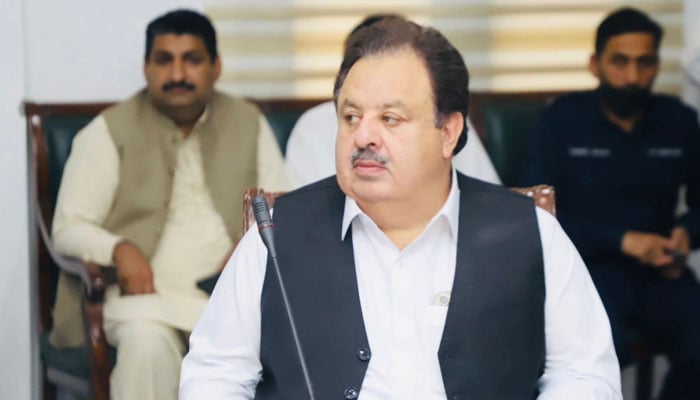 PTI leader and MPA Akbar Ayub Khan looks on in this image on March 10, 2026. —Facebook@AkbarAyubKhan01