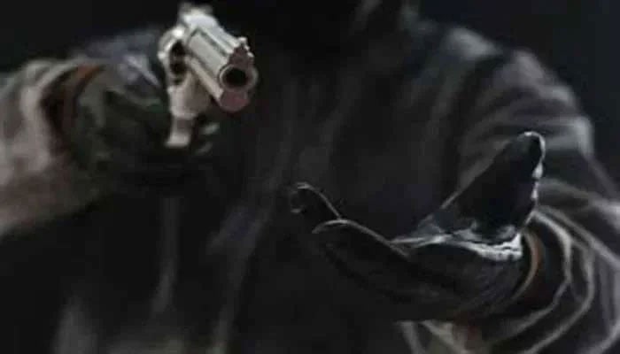 The representational image of a robbery at gunpoint. — APP/File