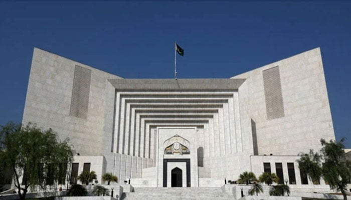 A general outside view of the SC building in Islamabad. — Reuters/File