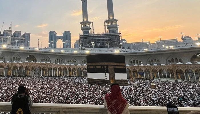 Muslim pilgrims circle the Kaaba as they perform Tawaf at the Grand Mosque, during the annual haj pilgrimage, in Makkah, Saudi Arabia, June 18, 2024. — Reuters