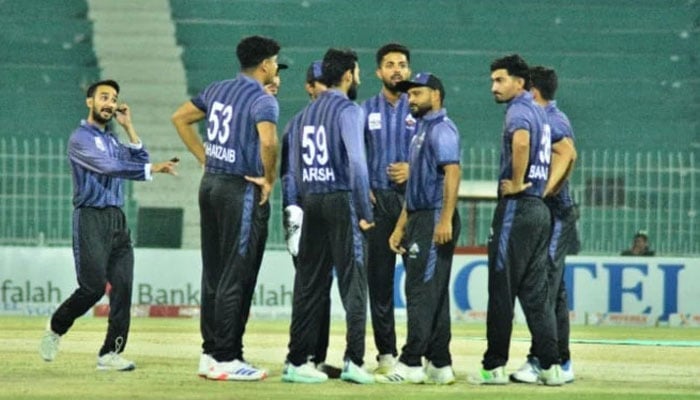 Karachi Region Blues during National T20 Cup match. —PCB/File