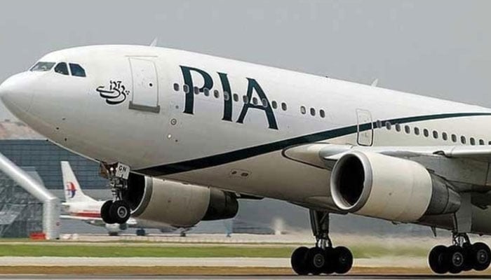 A Pakistan International Airlines aeroplane can be seen in this undated image. —APP/File