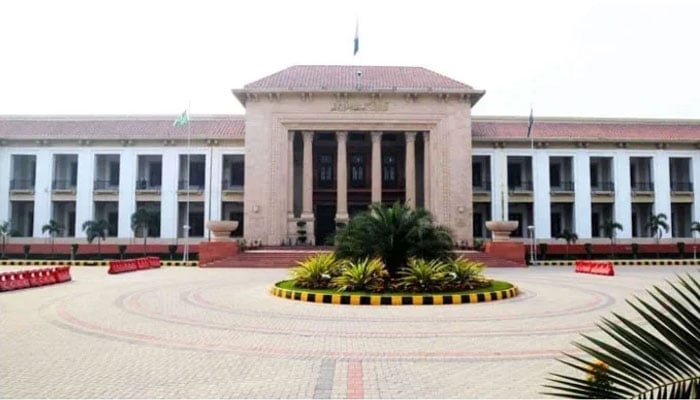 The Punjab Assembly building. — Facebook@ProvincialAssemblyofPunjab/File