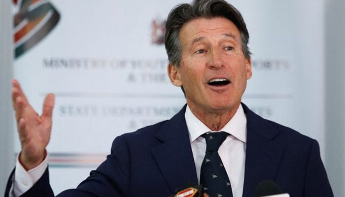 World Athletics President Sebastian Coe addresses a news conference on the state of Kenyas athletics and anti-doping plan during his visit to Nairobi, Kenya January 5, 2023. — Reuters