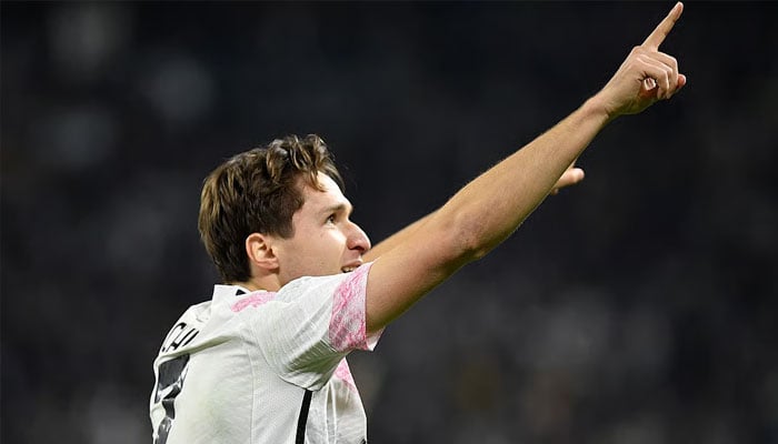 Federico Chiesa can be seen in this picture. —Reuters/File