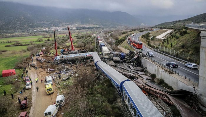 The trains crashed head-on. —AFP/File