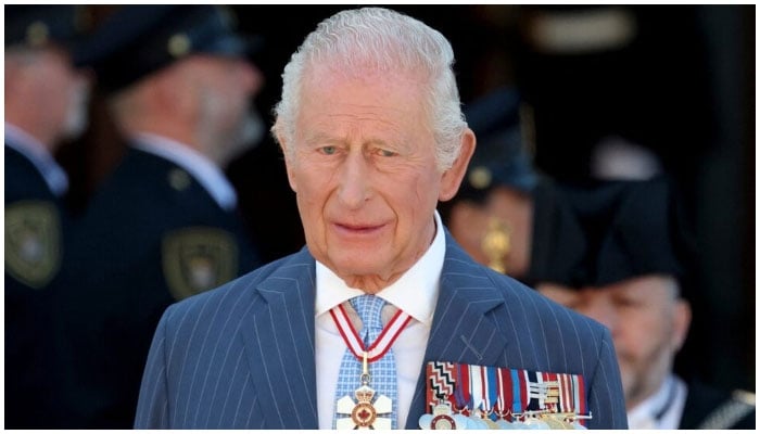 Britains King Charles arrives at the Senate of Canada Building in Ottawa, Ontario, Canada on May 27, 2025. — Reuters