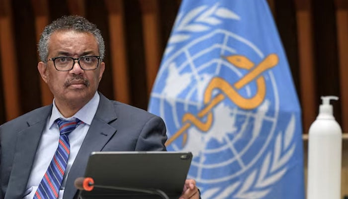 World Health Organization (WHO) Director-General Tedros Adhanom Ghebreyesus attends a news conference organized by Geneva Association of United Nations Correspondents (ACANU) amid the COVID-19 outbreak, caused by the novel coronavirus, at the WHO headquarters in Geneva Switzerland July 3, 2020.—Reuters