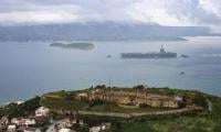 USS Gerald Ford Back At Crete Naval Base