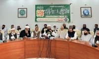 Ulema Support Pak Leadership, Endorse Peace Efforts