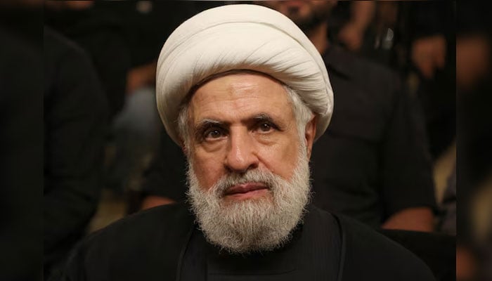 Hezbollah chief Naim Qassem. —Reuters/File