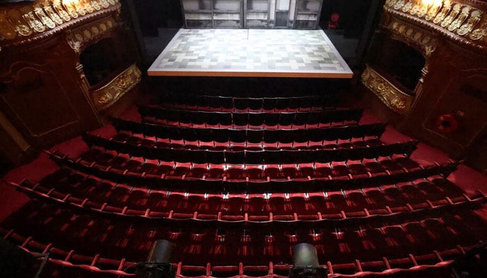 This representational image shows a general view inside a theatre. — Reuters/File