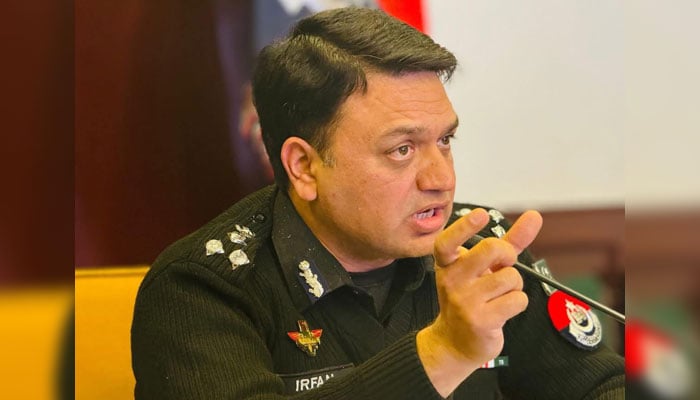 Regional Police Officer (RPO) Kohat Irfan Khan Tariq is seen in this image. — Facebook@RPO KOHAT Region/File