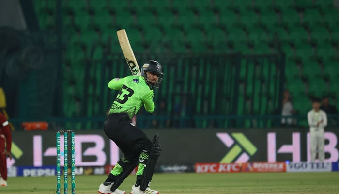 Lahore Qalandars batsman in action. —PCB/File