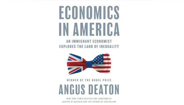 Cover page of Angus Deaton’s book Economics in America. —Presston University Press website/File