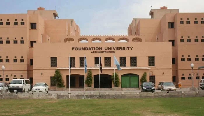 The Foundation University can be seen in this image. — Facebook@fuislamabad/File