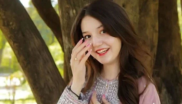 An undated image of TikToker Sana Yousaf. — Instagram@sanayousaf22/File