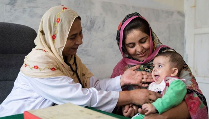 The representational image shows a doctor inspecting a child. — AKF website/File