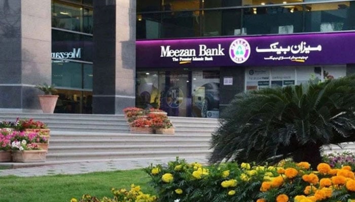 A Meezan Bank seen in this undated image. — INP/File