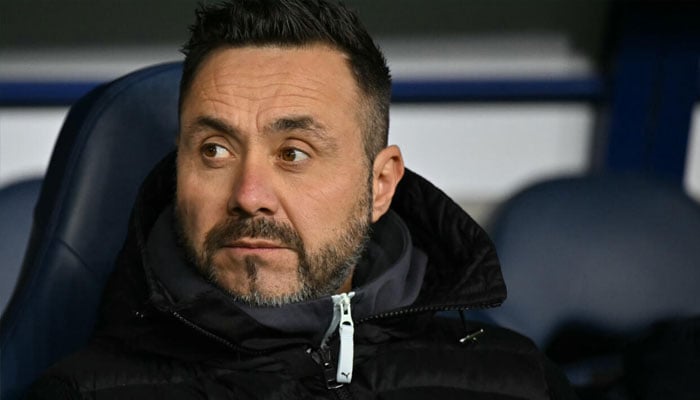 Roberto De Zerbi has been appointed Tottenham manager on a long-term deal. —AFP/File