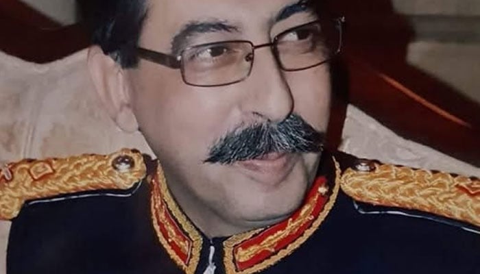 Former Deputy Surgeon General of AMC, Major General Waqar Ahmed Khan (late). — Facebook/Zubair Ahmad Khan