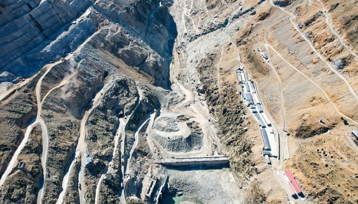 The representational image shows the site of the Dasu dam. — X@wapda_pr/File