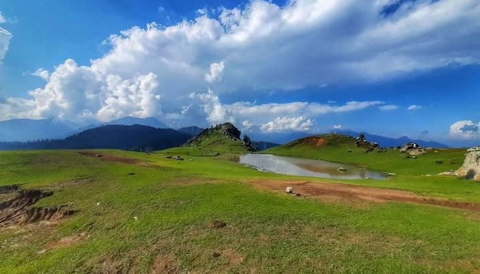 The representational image shows an area in Karal Sar Pirabad Tehsil Alpurai, Shangla. — Facebook@officialshangla