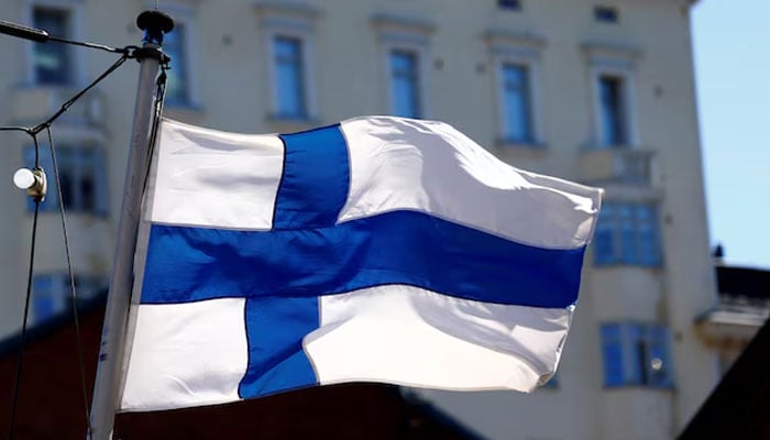 Finlands flag flutters in Helsinki, Finland, May 3, 2017. — Reuters