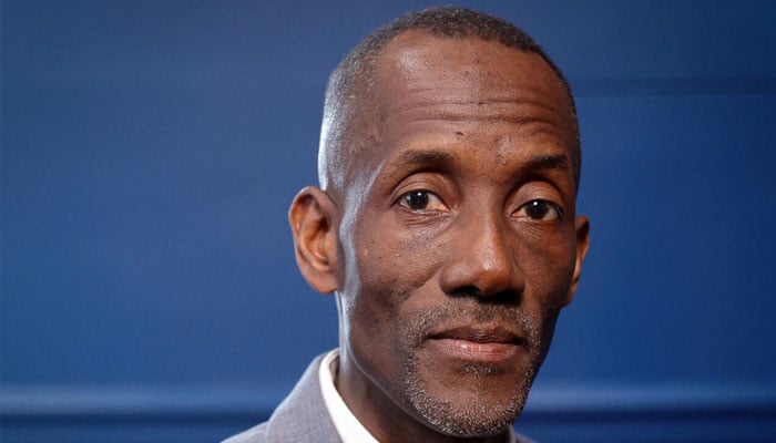 Newly elected black mayor of the French capital , Bally Bagayoko. —AFP/File