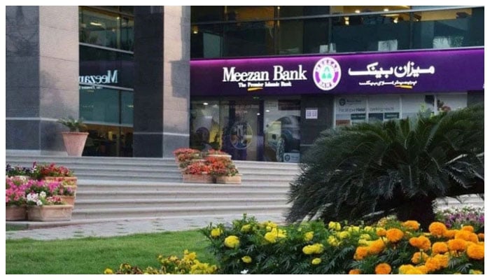 A Meezan Bank branch seen in this undated image. — INP/File