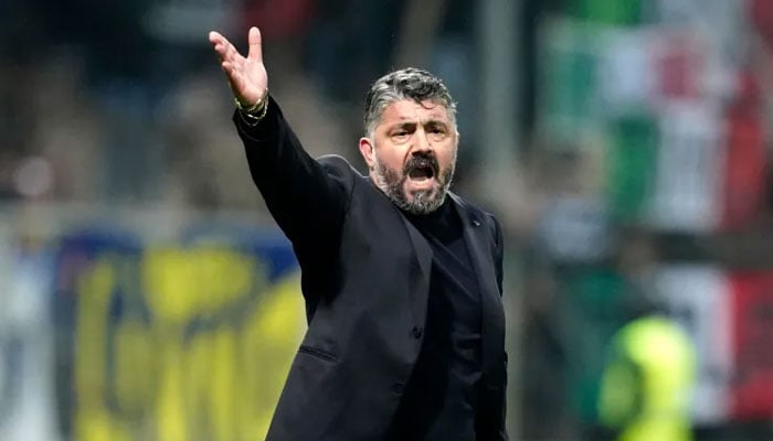 Gennaro Gattuso during the playoff defeat to Bosnia. — Reuters/File