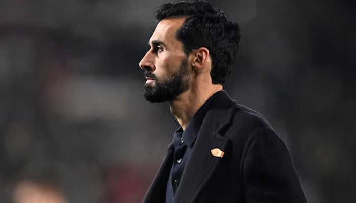 Real Madrid coach Alvaro Arbeloa looks dejected after the match on January 14, 2026. — Reuters