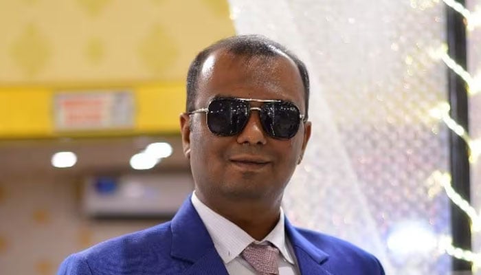 Syed Eral Hussain, a visually impaired probationary officer of the 54th Common Training Programme (CTP). — The News/File