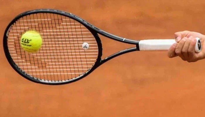 A representational image of a shot during a tennis match. — AFP/File