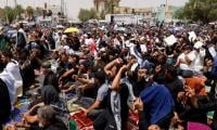 Tens Of Thousands Of Sadr Supporters Rally In Baghdad Against War