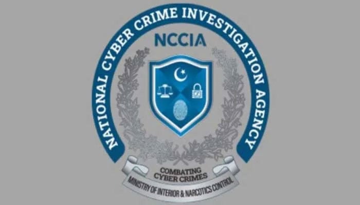 The image displays the official logo of the National Cyber Crime Investigation Agency (NCCIA). — NCCIA/File