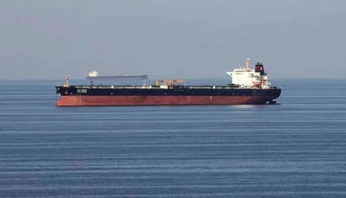 A representational image of an oil tanker pass through the Strait of Hormuz, December 21, 2018. — Reuters