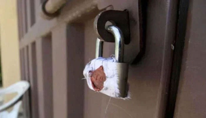 Representational image of a sealed door. — APP/File