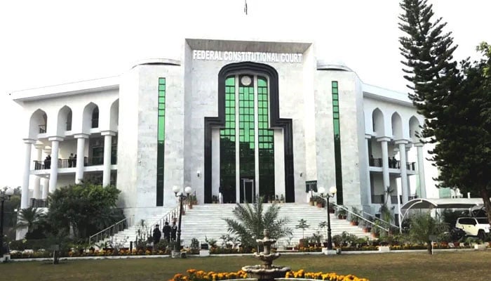 The Federal Constitutional Court (FCC) is seen in this image. — Geo Tv/File