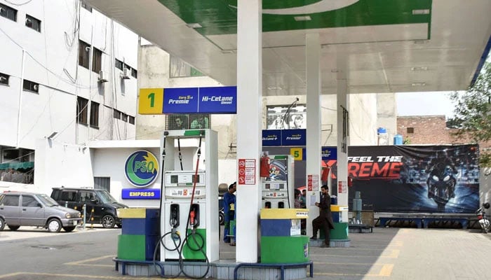 A view of a petrol pump with no customers in the Provincial Capital after the increase in historical petroleum prices across the country on April 3, 2026. — Online