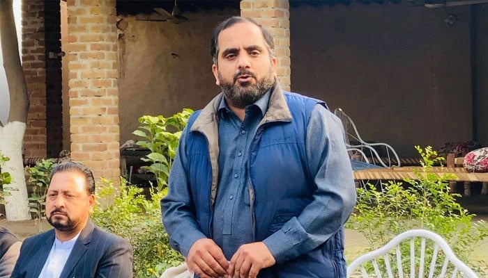 Irfan Saleem, President of Pakistan Tehreek-e-Insaf (PTI) Peshawar. —Facebook@IrfanSaleemPTI/File